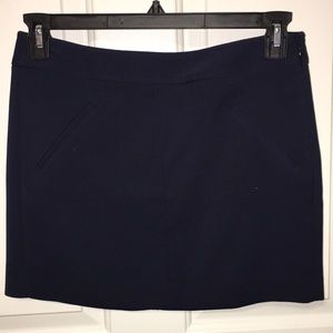 NWT Banana Republic Mini Skirt Navy Blue Size 6P